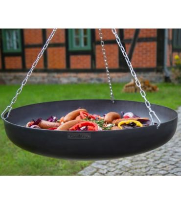 Wok de cuisson, acier naturel, 60cm, CookKing, 111015