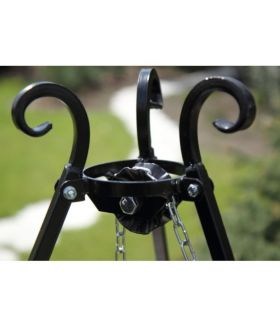 Trépied pour grils, 180cm, acier naturel, CookKing, 1112241 Trépied pour grils, 180cm, acier naturel, CookKing, 1112241