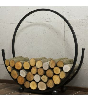 Porte bûches design SPIRAL, 80cm, CookKing, 333238