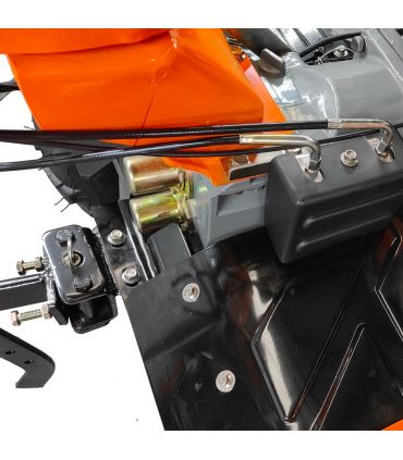 Motoculteur thermique à traction 212cm3, largeur de travail jusqu'à 105cm, 2 vitesses AV/1 AR, guidon ajustable - DAEWOO