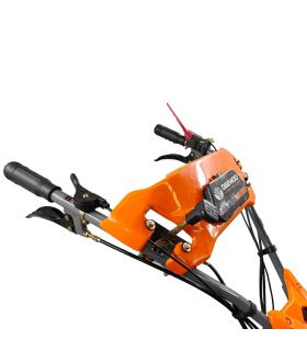 Motoculteur thermique à traction 212cm3, largeur de travail jusqu'à 105cm, 2 vitesses AV/1 AR, guidon ajustable - DAEWOO Motoculteur thermique à traction 212cm3, largeur de travail jusqu'à 105cm, 2 vitesses AV/1 AR, guidon ajustable - DAEWOO