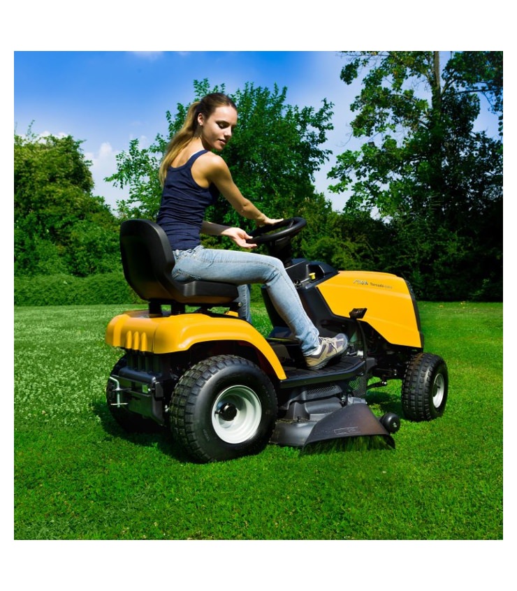tracteur tondeuse pour jardin de 5000m2, moteur Kawasaki