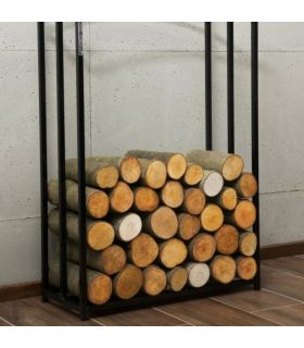 Organisateur de bûches BERRY, profilé en acier, CookKing, 333234 Organisateur de bûches BERRY, profilé en acier, CookKing, 333234