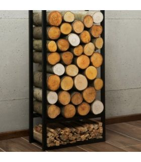 Porte bûches en métal ATOS, 150x50x20cm, CookKing, 333247 Porte bûches en métal ATOS, 150x50x20cm, CookKing, 333247