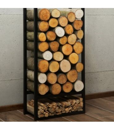 Porte bûches en métal ATOS, 150x50x20cm, CookKing, 333247