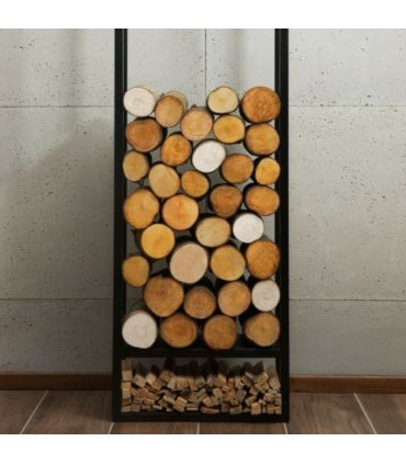 Porte bûches en métal ATOS, 150x50x20cm, CookKing, 333247