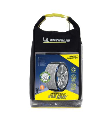 Paire de chaussettes neige et glace fixation simple et rapide MICHELIN SOS EVO Grip 0