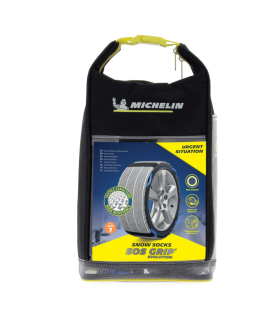 Paire de chaussettes neige et glace fixation simple et rapide MICHELIN SOS EVO Grip 8 Paire de chaussettes neige et glace fixation simple et rapide MICHELIN SOS EVO Grip 8
