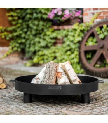 Feu de camps urbain TUNIS, avec poignées, 60cm de diamètre, acier, CookKing, 111297