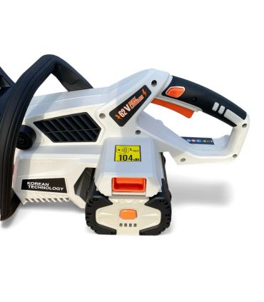 PACK Tronçonneuse électrique 62V DAEWOO 40 cm avec batterie 2,5 Ah et chargeur - DALCS62BL-16