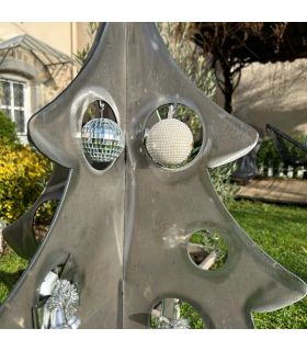 Sapin de Noël en acier 101 cm – Design durable – Fabrication française – Épaisseur 3 mm