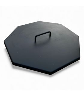Couvercle pour braséro AKNOR, acier, 60cm de diamètre, ROULAND, REF