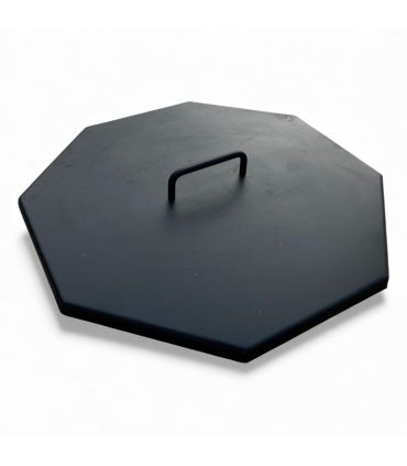 Couvercle pour braséro AKNOR, acier, 60cm de diamètre, ROULAND, REF