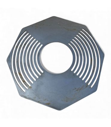 Plaque de cuisson grillade pour braséro AKNOR, acier, 56cm de diamètre, ROULAND, REF
