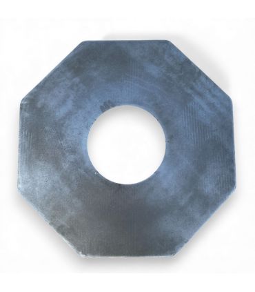 Plaque de cuisson plancha pour braséro AKNOR, acier, 56cm de diamètre, ROULAND, REF