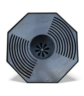 Pack Braséro extérieur AKNOR et plaque de cuisson grillade, ROULAND, REF