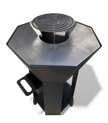 copy ofPack Braséro extérieur AKNOR avec plaque de cuisson grillade - Jardin d'Acier PACK-RLD-AK-60-PCG