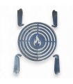 Réhausse plaque de cuisson grillade pour braséro AKNOR, acier - Jardin d'Acier RLD-AK-RPCG