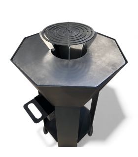 copy ofPack Braséro extérieur AKNOR avec couvercle - Jardins d'Acier PACK-RLD-AK-60-C60