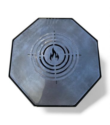 copy ofPack Braséro extérieur AKNOR avec couvercle - Jardins d'Acier PACK-RLD-AK-60-C60