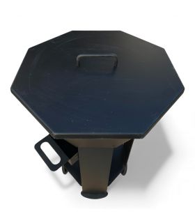 copy ofPack Braséro extérieur AKNOR avec couvercle - Jardins d'Acier PACK-RLD-AK-60-C60