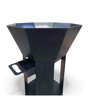 Braséro nu extérieur AKNOR, acier, thermolaqué, 60cm de diamètre - Jardin d'Acier RLD-AK-60