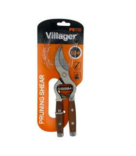 Sécateur manches bois Villager PS 110