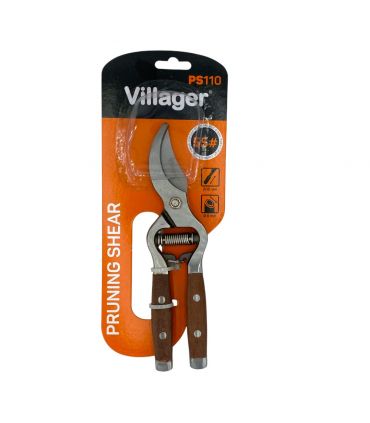 Sécateur manches bois Villager PS 110