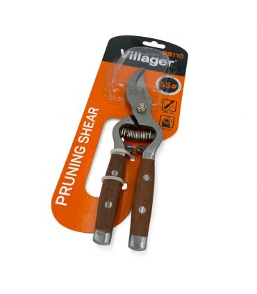 Sécateur manches bois Villager PS 110