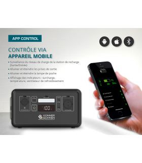 Centrale électrique portable LifePO4 KS 300PS