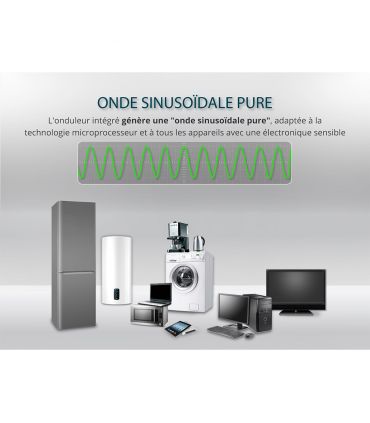 Station d'alimentation portable, 1200W, Könner  Söhnen , KS 1200PS