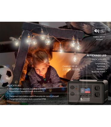 Station d'alimentation portable, 1200W, Könner  Söhnen , KS 1200PS