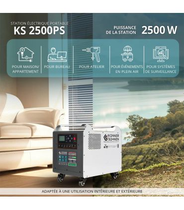 Station d’énergie portable KS 2500PS