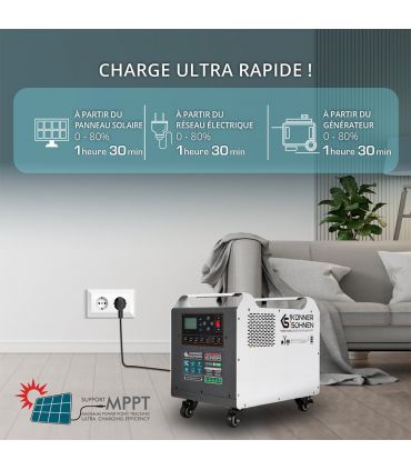 Station d’énergie portable KS 2500PS