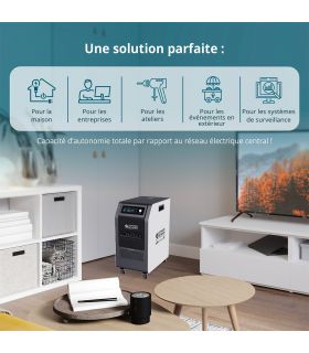 Station d’énergie portable 3-en-1 KS 5200PS