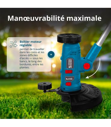 Taille-bordures multifonctions sans fil KS MFT-20V