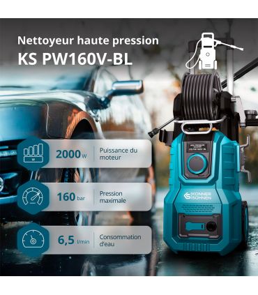 Nettoyeur haute pression KS PW160V-BL