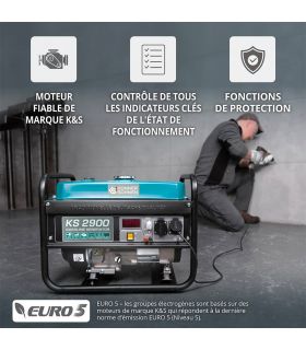 Groupe électrogène à essence "Könner & Söhnen" KS 2900