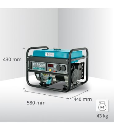 Groupe électrogène à essence/gaz "Könner & Söhnen" KS 2900G