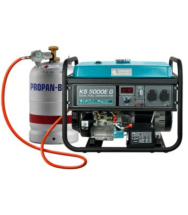 Groupe électrogène à essence/gaz "Könner & Söhnen" KS 5000E G