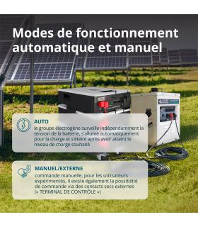 Groupe électrogène de courant continu KS 24VM-DC