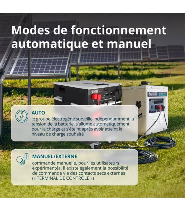 Groupe électrogène de courant continu KS 24VM-DC