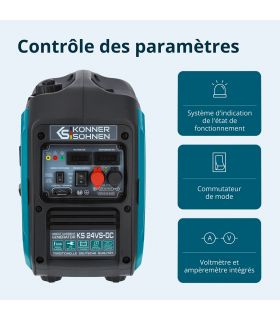 Groupe électrogène de courant continu KS 24VS-DC