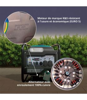 Groupe électrogène onduleur KS 4500i