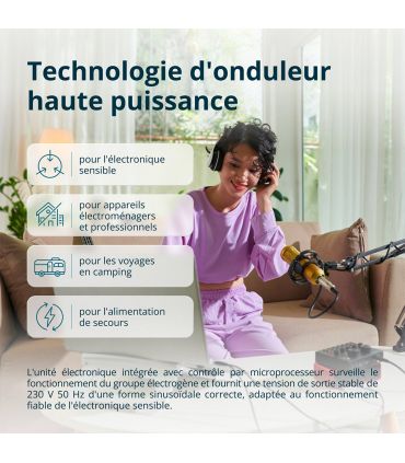 Groupe électrogène inverter KS 6500iE