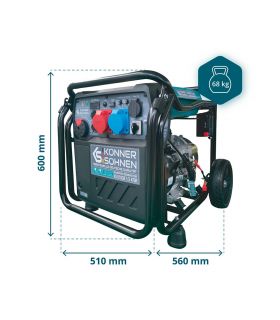 Générateur Inverter KS 8100iE 1/3 ATSR