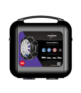 Chaînes neige voitures électriques 275/40R179mm renforcées - Polaire 0130-PMAA-12