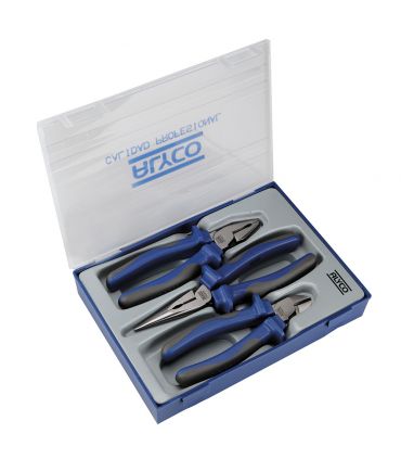 SET 3 PINCES HAUTE PUISSANCE B/PLASTIQUE