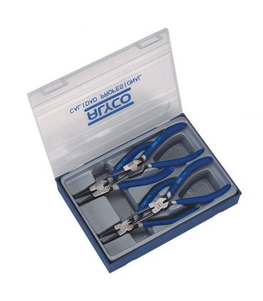 SET DE 4 PINCES SEEGER 140 MM AV/PLASTIQUE