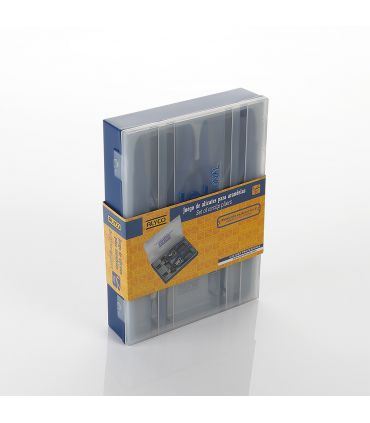 SET DE 4 PINCES SEEGER 180 MM B/PLASTIQUE